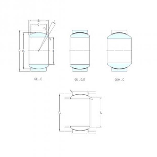 roulements GEH15C SKF #1 image