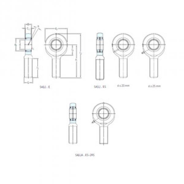 roulements SAL25ES SKF #1 image