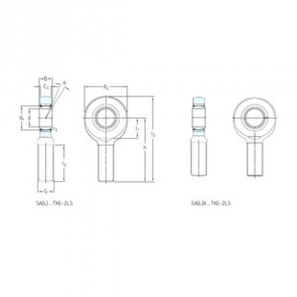 roulements SALA40TXE-2LS SKF #1 image