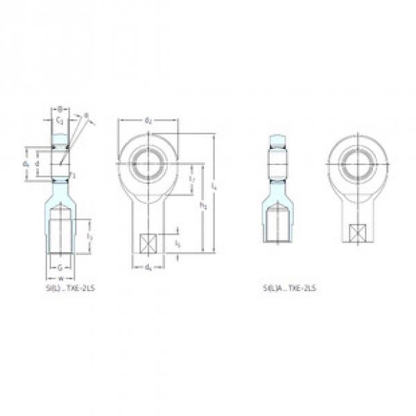 roulements SIA40TXE-2LS SKF #1 image