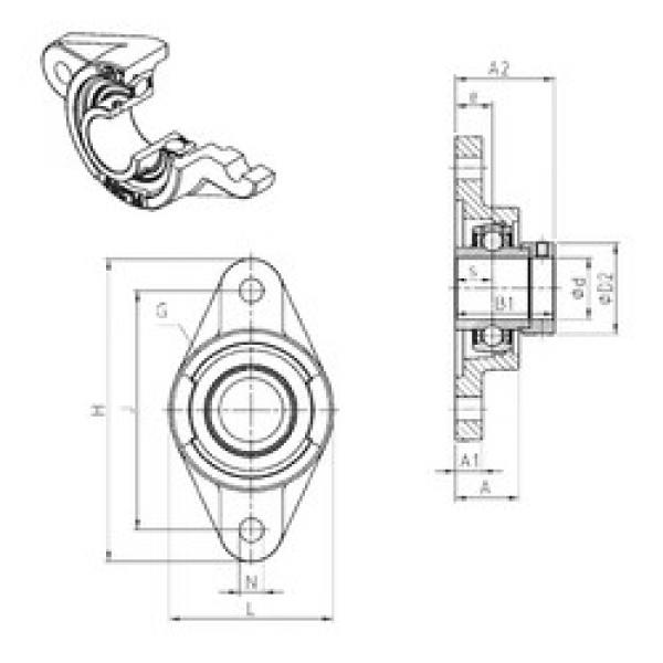 roulements EXFL215 SNR #1 image