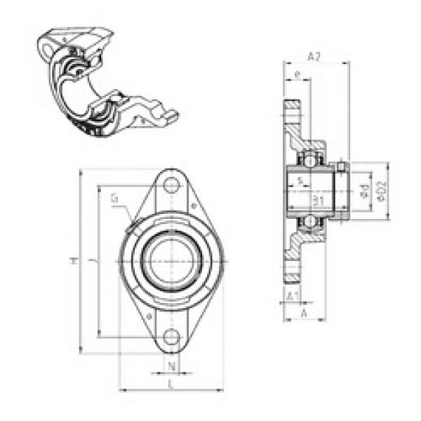 roulements EXFLE207 SNR #1 image