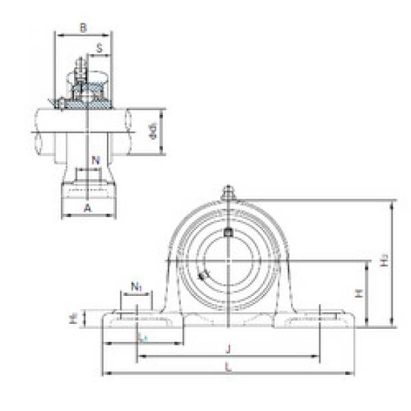 roulements MUCP207 NACHI #1 image