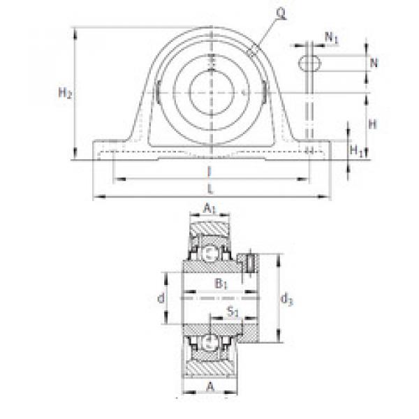 roulements RAK1-11/16 INA #1 image