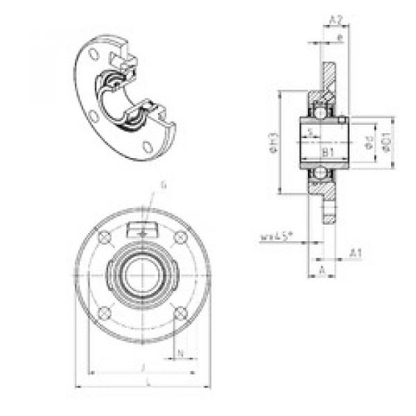 roulements UCFCE208 SNR #1 image