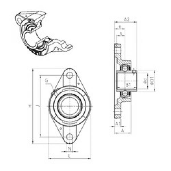 roulements UCFLE210 SNR #1 image