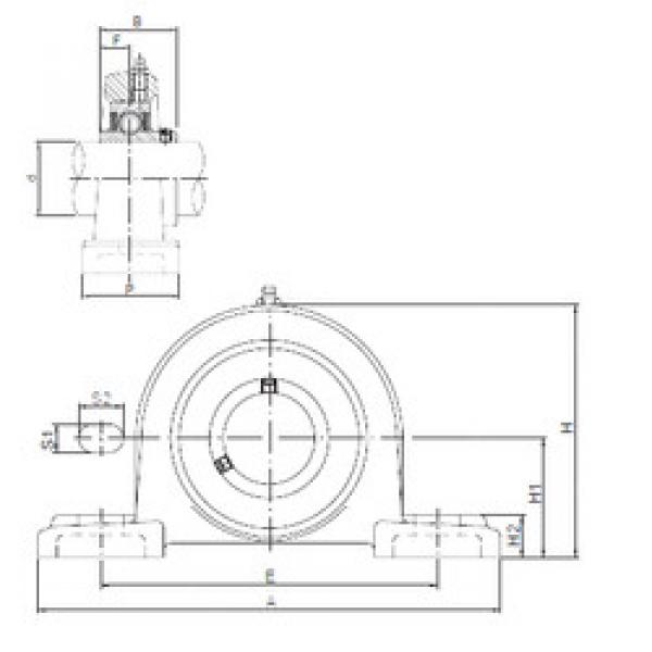 roulements UCP212 ISO #1 image