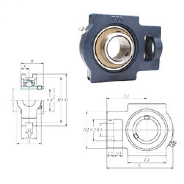 roulements UCT214-44E FYH #1 image