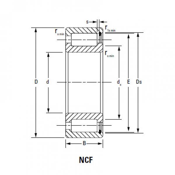 Bearing NCF1844V #2 image