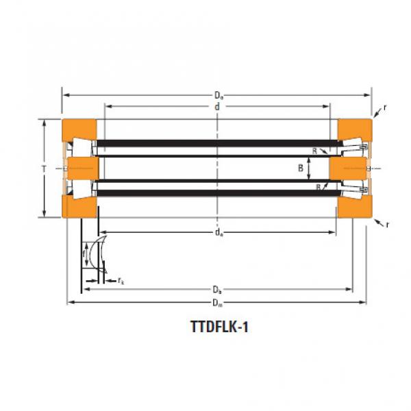 Bearing Thrust race single T12100 #1 image