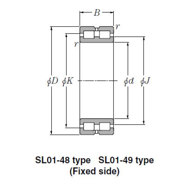 Bearing SL01-4944 #1 image