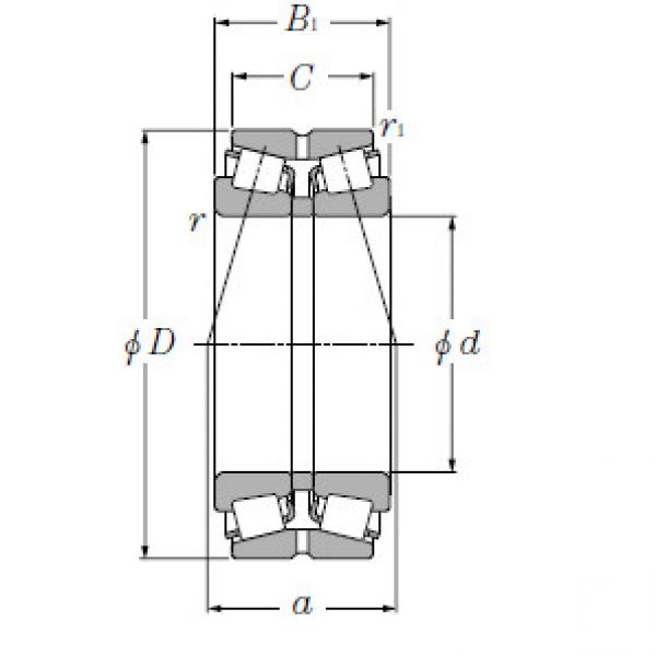 Bearing T-HM237545/HM237510D+A #1 image